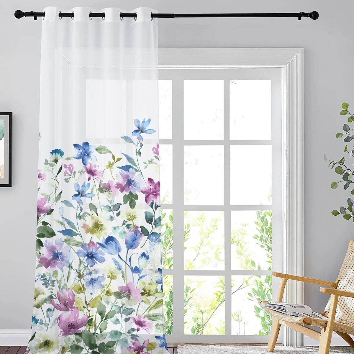 Tenda Arredo Filtrante Keira Effetto Lino Con Borchie 140x290 Cm J776 1 Tenda Arredo Filtrante Keira Effetto Lino Con Borchie 140x290 Cm J776