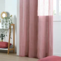 Tenda Arredo Filtrante Preston Effetto Lino Con Borchie 140x260 Cm K413 15 Tenda Arredo Filtrante Preston Effetto Lino Con Borchie 140x260 Cm K413 -Articoli Per La Casa tenda arredo preston effetto lino vinaccia dettaglio