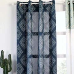 Tenda Arredo Trasparente Adama Con Borchie 140x260 Cm J488 -Articoli Per La Casa tenda arredo trasparente adama con borchie 140x260 cm 3