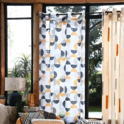 Tenda Arredo Trasparente Beloha Con Borchie 140x260 Cm J487 5 Tenda Arredo Trasparente Beloha Con Borchie 140x260 Cm J487 -Articoli Per La Casa tenda arredo trasparente beloha con borchie 140x260 cm 3