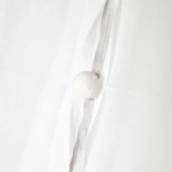 Tenda Arredo Trasparente Eliane Pon Pon 140x260 Cm Z107 5 Tenda Arredo Trasparente Eliane Pon Pon 140x260 Cm Z107 -Articoli Per La Casa tenda arredo trasparente eliane pon pon 3