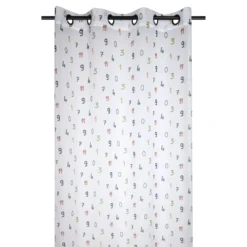 Tenda Arredo Trasparente Maracana 140x260 Cm K533