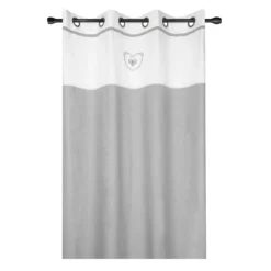 Tenda Arredo Coprente Pauline Con Borchie 140x260 Cm W670 -Articoli Per La Casa tenda coprente pauline 140x260 cm grigio 2 1