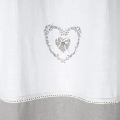 Tenda Arredo Coprente Pauline Con Borchie 140x260 Cm W670 -Articoli Per La Casa tenda coprente pauline 140x260 cm grigio 4 1