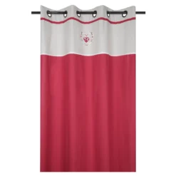 Tenda Arredo Coprente Pauline Con Borchie 140x260 Cm W670 -Articoli Per La Casa tenda coprente pauline 140x260 cm rosso 2 1