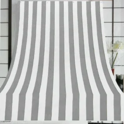 Tenda Da Sole Con Anelli Righe Art. Sophia 290x290 Cm Per Esterno H847 -Articoli Per La Casa tenda da sole con anelli sophia 90x290 cm grigio 2 1