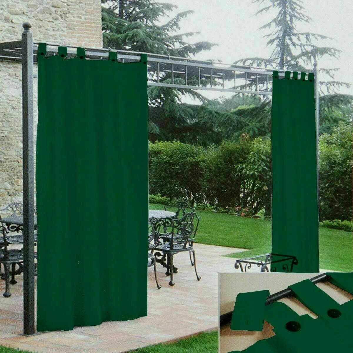 Tenda Gazebo Morbidissimi Idrorepellente Con Passanti 200x270 Cm - Verde Y466 1 Tenda Gazebo Morbidissimi Idrorepellente Con Passanti 200x270 Cm - Verde Y466