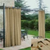 Tenda Gazebo Morbidissimi Idrorepellente Con Passanti 200x270 Cm - Beige Z449