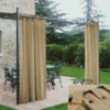 Tenda Gazebo Morbidissimi Idrorepellente Con Passanti 140x270 Cm - Beige Z475