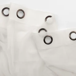 Tenda Gazebo Morbidissimi Voile Con Anelli 135x260 Cm - Panna W745 -Articoli Per La Casa tenda gazebo morbidissimi velo trasparente con anelli panna 3 2