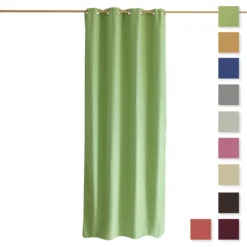 Pannello Tenda Oscurante Con Borchie Art. Viky - Tinta Unita N269