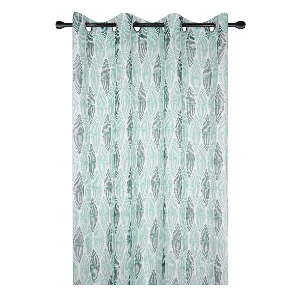 Tenda Arredo Trasparente Nashi Con Borchie 140x260 Cm W666 2 Tenda Arredo Trasparente Nashi Con Borchie 140x260 Cm W666 - immagine 2