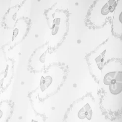 Tenda Arredo Trasparente Pauline Con Borchie 135x260 Cm W671 -Articoli Per La Casa tenda trasparente pauline 135x260 cm grigio 3 1