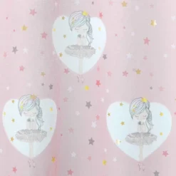 Tenda Trasparente Petite Etoile 140x280 Cm K723 -Articoli Per La Casa tenda trasparente petit etoile 140x280 cm 3