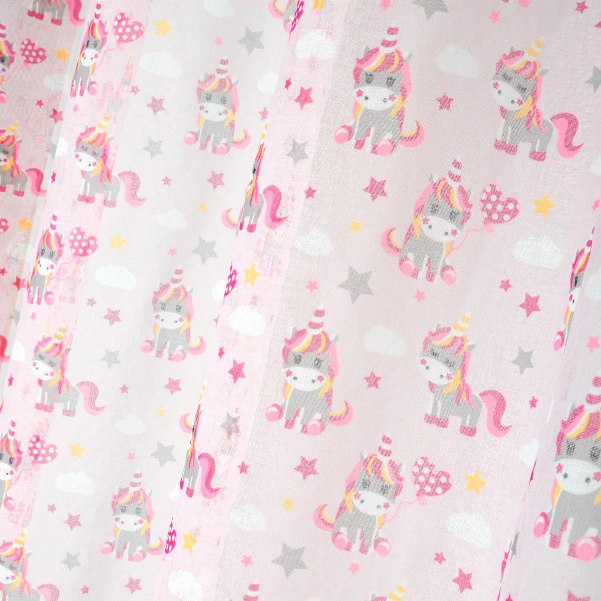 Tenda Trasparente Unicorno Zaelia 140x260 Cm W867 2 Tenda Trasparente Unicorno Zaelia 140x260 Cm W867 - immagine 2