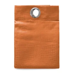 Pannello Tenda Arredo Jacquard Pitonata Con Borchie 140x290 Cm Q591 -Articoli Per La Casa tenda arredo pitonata jacquard con borchie arancione