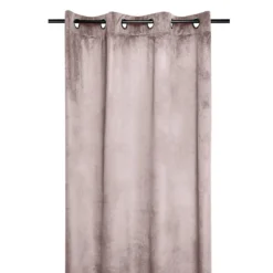 Tenda Confezionata In Velluto Danae Coprente 140x260 Cm T073 -Articoli Per La Casa tenda danae in velluto rosa