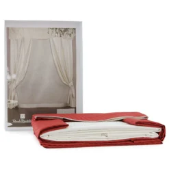 Elegante Tenda Arredo Moderno 6 Pezzi Renato Balestra Gioiello Bordeaux G264