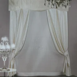 Elegante Tenda Arredo Moderno 6 Pezzi Renato Balestra Gioiello Bordeaux G264 -Articoli Per La Casa tenda gioiello renato balestra bordeaux 3