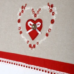 Tendina A Vetro Trasparente Pauline - Dimensioni Varie W071 -Articoli Per La Casa tendina a vetro pauline rosso 2 2