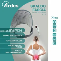 Termoforo Lombare Ardes Skaldo Fascia AR4H03 V218 -Articoli Per La Casa termoforo lombare ardes skaldo fascia ar4h03 3