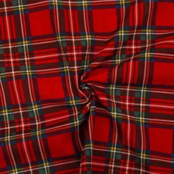 Tessuto Al Metraggio Tartan Rosso Cotone Loneta Altezza 280 Cm K129 5 Tessuto Al Metraggio Tartan Rosso Cotone Loneta Altezza 280 Cm K129 -Articoli Per La Casa tessuto al metraggio tartan rosso cotone loneta altezza 280 cm 3