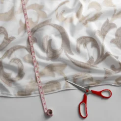 Tessuto Per Tenda Al Metro Madeira Ramage Altezza 315 Cm V675 -Articoli Per La Casa tessuto al metro per tende madeira particolare 1