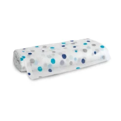 Tessuto Per Tendine Al Metraggio Pois Larghezza 60 Cm Z167 12 Tessuto Per Tendine Al Metraggio Pois Larghezza 60 Cm Z167 -Articoli Per La Casa tessuto al metro per tendine a vetro pois larghezza 60 cm blu 1