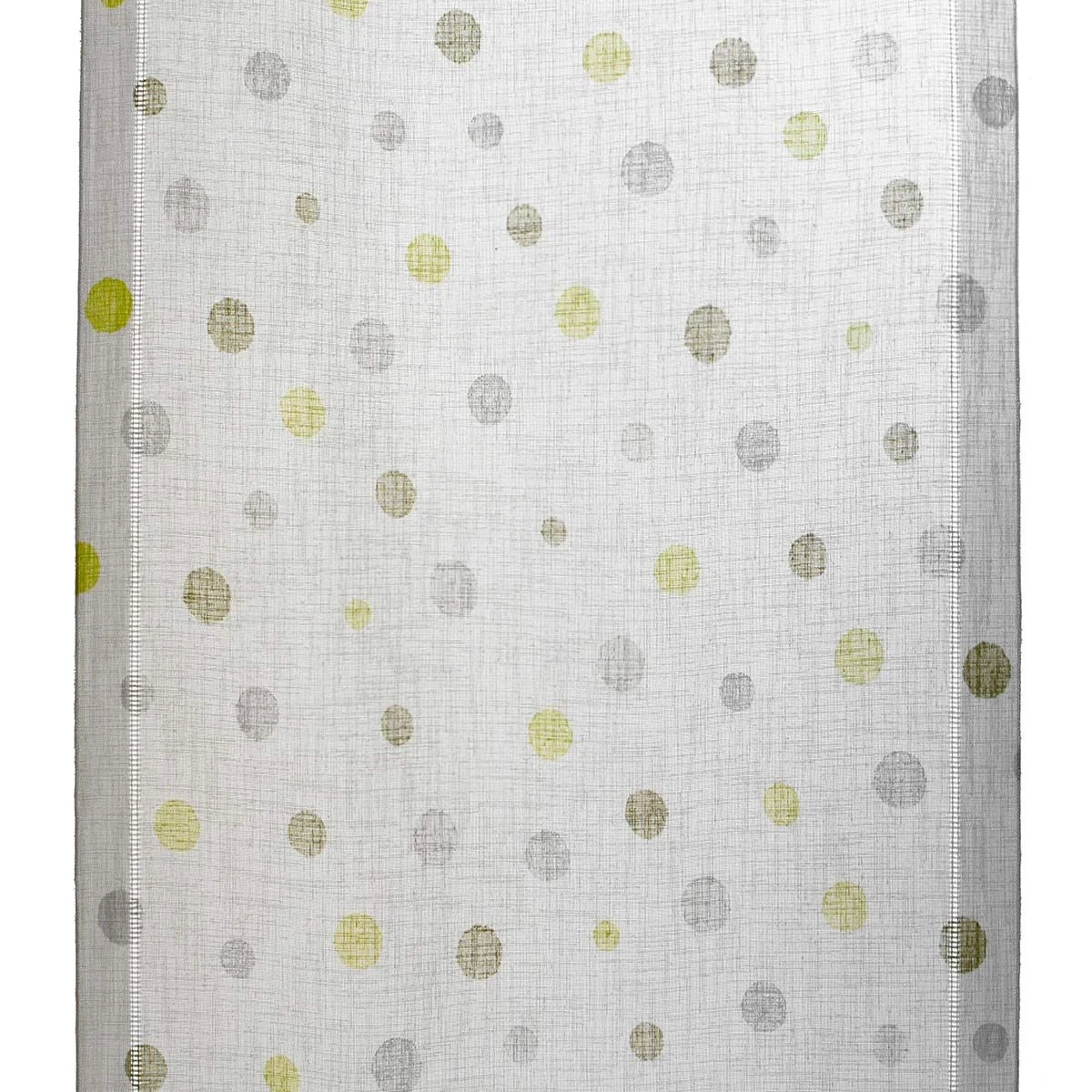 Tessuto Per Tendine Al Metraggio Pois Larghezza 60 Cm Z167 3 Tessuto Per Tendine Al Metraggio Pois Larghezza 60 Cm Z167 - immagine 3