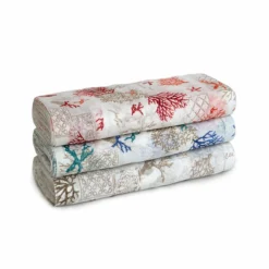 Tessuto Per Tendine Al Metraggio Coralli Larghezza 60 Cm Z162