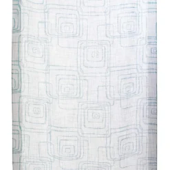 Tessuto Per Tendine Al Metraggio Gemetric Larghezza 60 Cm Z166 -Articoli Per La Casa tessuto al metro per tendine geometric larghezza 60 cm verde 2 1