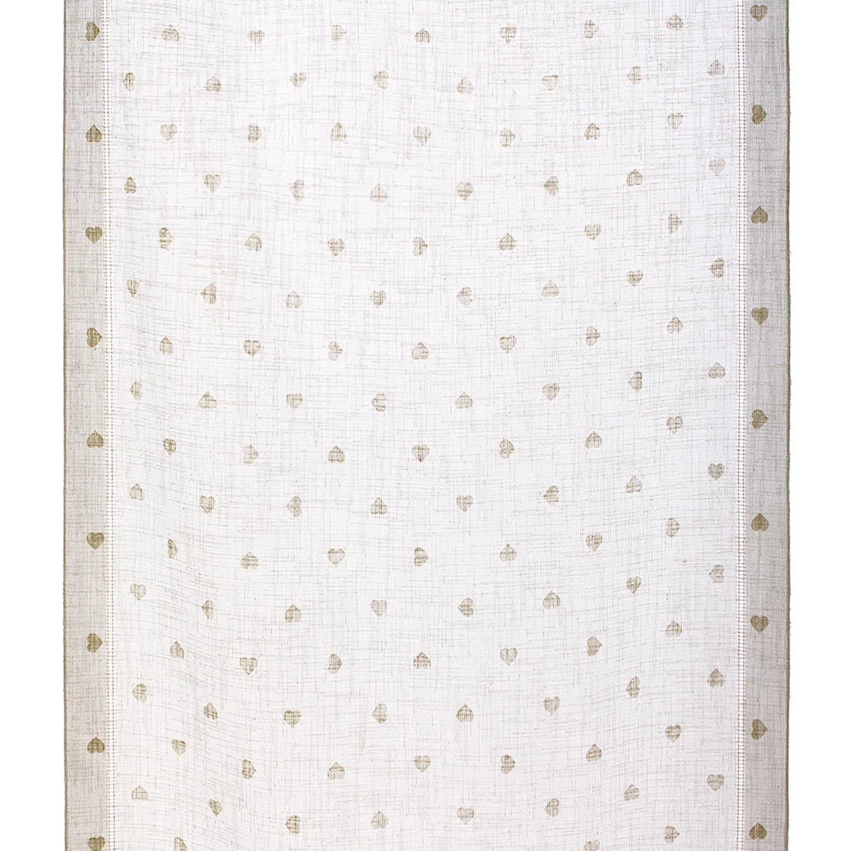 Tessuto Per Tendine Al Metraggio Heart Larghezza 60 Cm Z161 3 Tessuto Per Tendine Al Metraggio Heart Larghezza 60 Cm Z161 - immagine 3