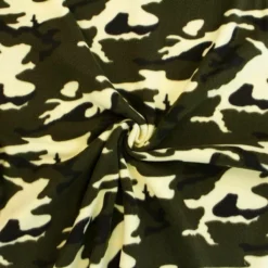 Tessuto Pile Al Metro Mimetico Altezza 150 Cm W341