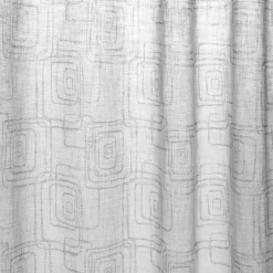 Tessuto Per Tende Al Metro Geometric Altezza 300 Cm Y217 -Articoli Per La Casa tessuto per tende al metro geometric larghezza 300 cm grigio 3
