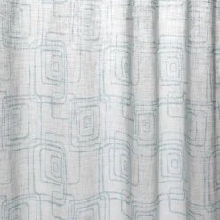 Tessuto Per Tende Al Metro Geometric Altezza 300 Cm Y217 -Articoli Per La Casa tessuto per tende al metro geometric larghezza 300 cm verde 3