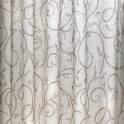 Tessuto Per Tenda Al Metro Ramage Altezza 300 Cm Y216 -Articoli Per La Casa tessuto per tende al metro ramage altezza 300 cm beige 1