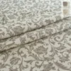 Tessuto Al Metro Per Tovaglie Arabesco In Misto Lino Altezza 180 Cm W276