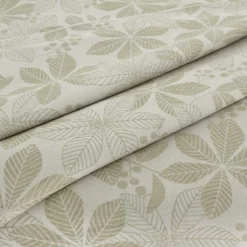 Tessuto Al Metro Per Tovaglie Foglie In Misto Lino Altezza 180 Cm W275 -Articoli Per La Casa tessuto per tovaglie foglie in misto lino altezza 180 cm lino 1