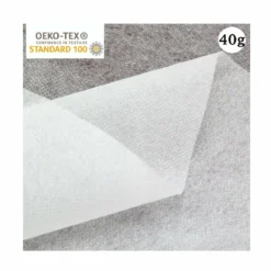 Tessuto TNT Al Metro 40 Gr Altezza 160 Cm, Ideale Per Mascherine - Bianco V814