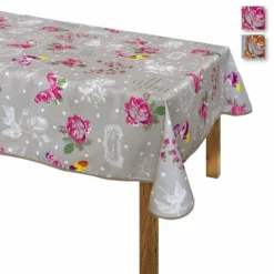 Tovaglia Antimacchia Flower 150x240 Cm Y029