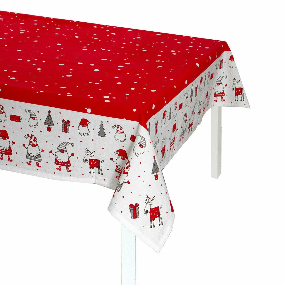 Tovaglia Da Tavola Rigolo Con Folletti Puro Cotone - Dimensioni Varie Z716 1 Tovaglia Da Tavola Rigolo Con Folletti Puro Cotone - Dimensioni Varie Z716