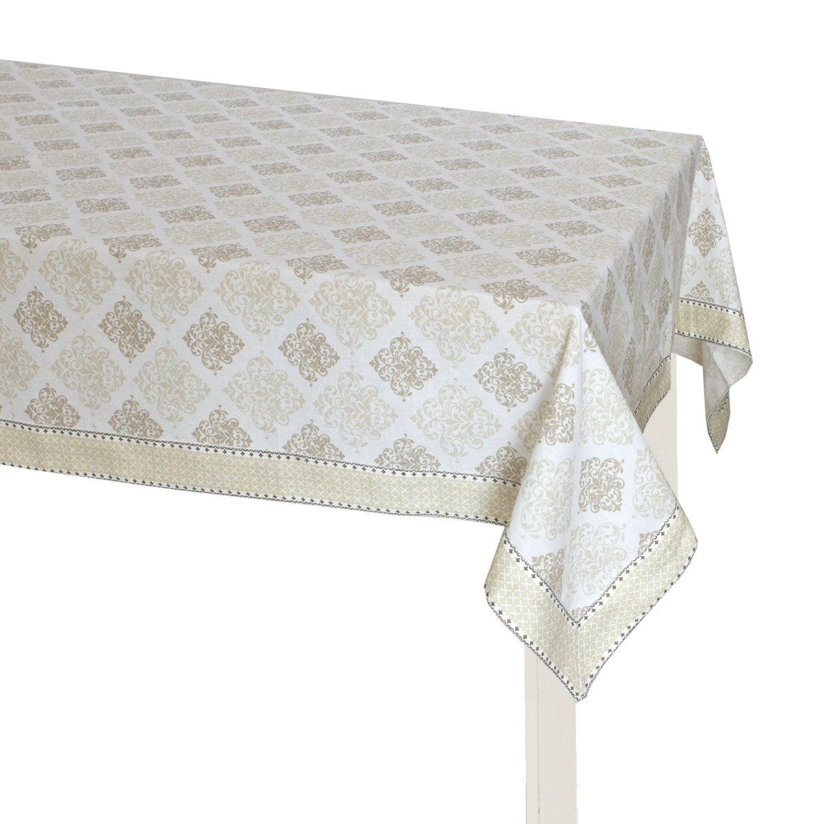 Tovaglia Da Tavola Venice Brocade In Puro Cotone - Dimensioni Varie V944 3 Tovaglia Da Tavola Venice Brocade In Puro Cotone - Dimensioni Varie V944 - immagine 3