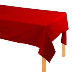 Tovaglia Red Di Maestro In Puro Cotone - Dimensioni Varie J859