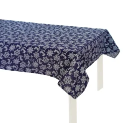 Tovaglia Timone Morbidissimi Cotone Loneta Fondo Colorato, Dimensioni Varie Z199 5 Tovaglia Timone Morbidissimi Cotone Loneta Fondo Colorato, Dimensioni Varie Z199 -Articoli Per La Casa tovaglia timone morbidissimi con fondo colorato blu 5