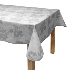Tovaglia Plastificata Flores Di Morbidissimi Antimacchia - Dimensioni Varie S880 -Articoli Per La Casa tovaglia cerata plastificata in pvc flores di morbidissimi antimacchia grigio