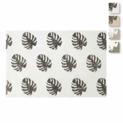 Tovaglietta Foglie In Juta 30x45 Cm W700