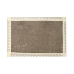 Tovaglietta Pois In Juta 35x40 Cm W701 -Articoli Per La Casa tovaglietta juta pois 30x45 cm fango 1