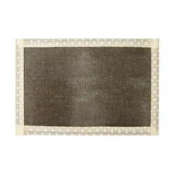 Tovaglietta Pois In Juta 35x40 Cm W701 -Articoli Per La Casa tovaglietta juta pois 30x45 cm tortora 1