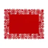 Tovaglietta Natalizia Fiocco Intaglio In Feltro K705