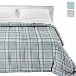 Trapunta Piumone In Piuma Tartan Di Gilania - Dimensioni Varie V002